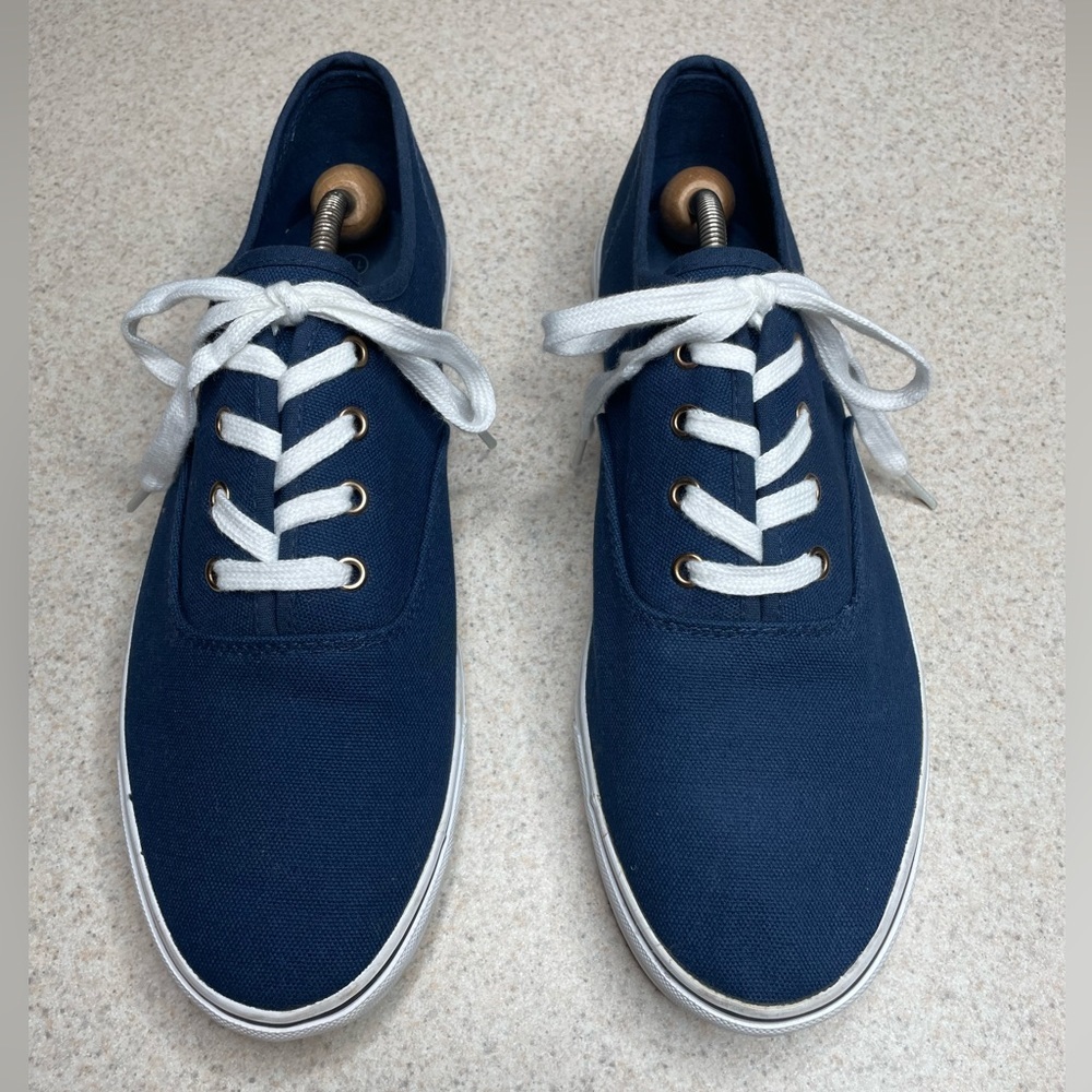 Brooks Brothers Navy Blue Sneakers